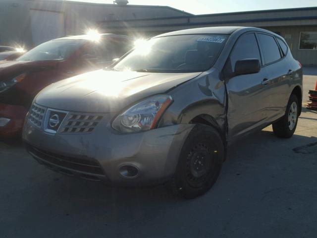 JN8AS58T09W054956 - 2009 NISSAN ROGUE S SILVER photo 2