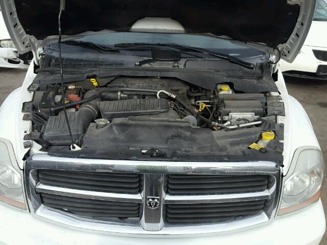 1D4HB58D25F526932 - 2005 DODGE DURANGO LI WHITE photo 7