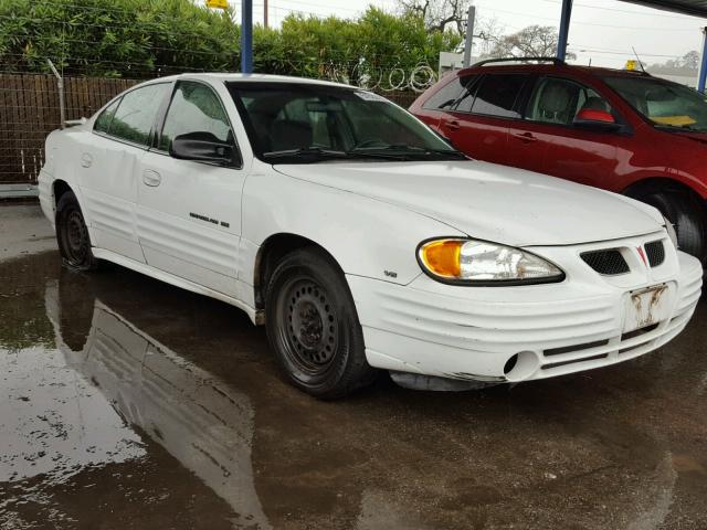 1G2NF52E4YC546907 - 2000 PONTIAC GRAND AM S WHITE photo 1