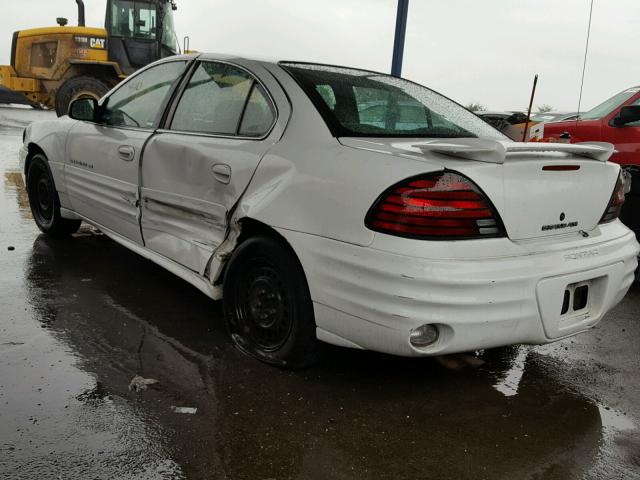 1G2NF52E4YC546907 - 2000 PONTIAC GRAND AM S WHITE photo 3