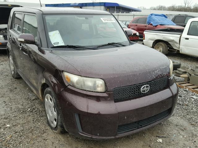 JTLKE50E581019429 - 2008 TOYOTA SCION XB BURGUNDY photo 1