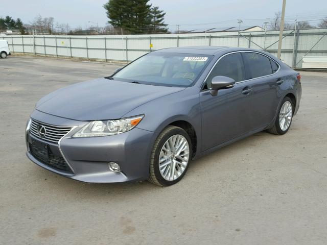 JTHBK1GG0F2153372 - 2015 LEXUS ES 350 GRAY photo 2