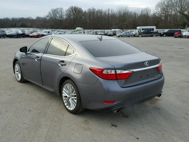 JTHBK1GG0F2153372 - 2015 LEXUS ES 350 GRAY photo 3