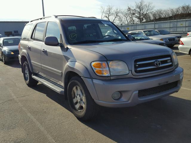 5TDBT48A91S023005 - 2001 TOYOTA SEQUOIA LI GRAY photo 1