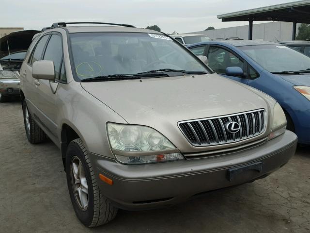 JTJHF10U220270633 - 2002 LEXUS RX 300 GOLD photo 1