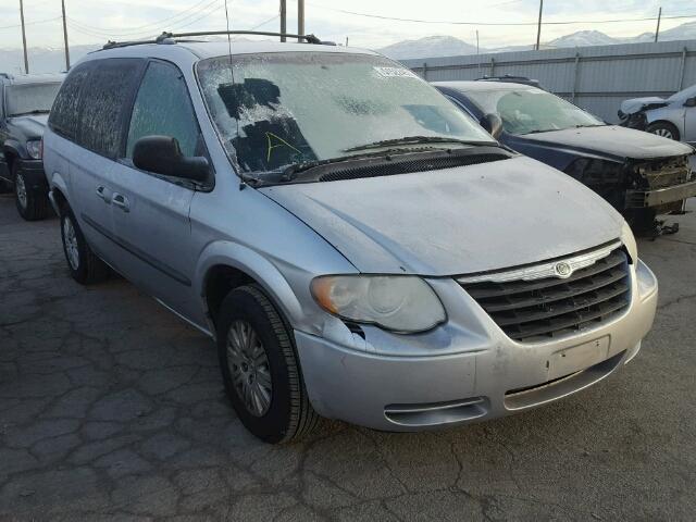 2A4GP44R06R705657 - 2006 CHRYSLER TOWN & COU SILVER photo 1