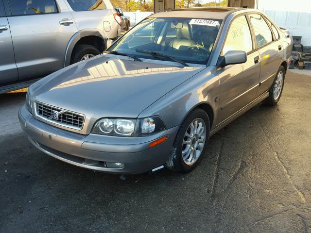 YV1VS27564F045339 - 2004 VOLVO S40 1.9T GRAY photo 2