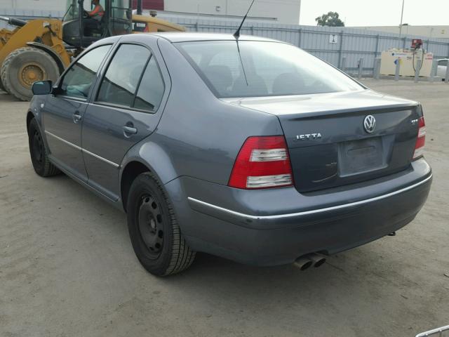 3VWRE69M44M026666 - 2004 VOLKSWAGEN JETTA GL GRAY photo 3