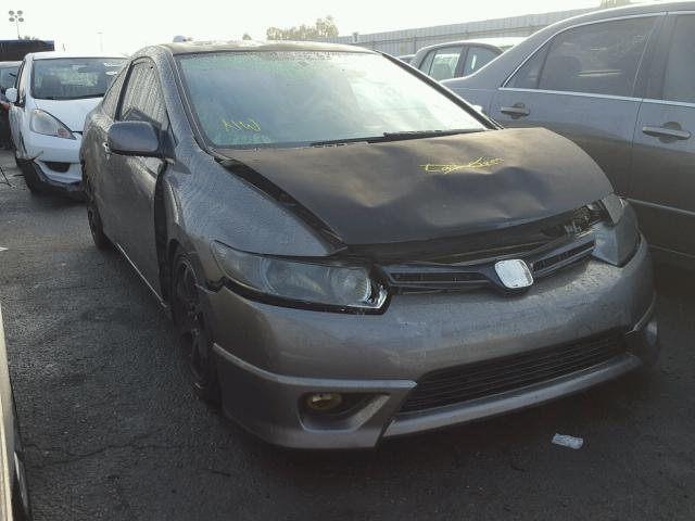 2HGFG11816H514557 - 2006 HONDA CIVIC EX GRAY photo 1