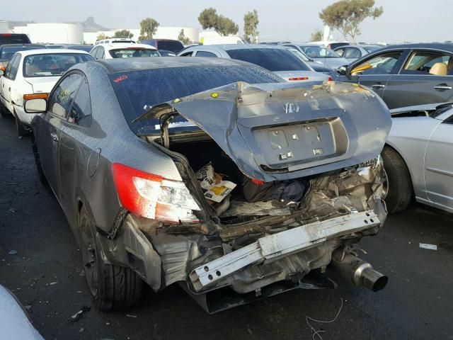 2HGFG11816H514557 - 2006 HONDA CIVIC EX GRAY photo 3