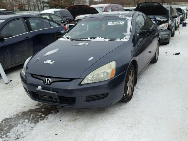 1HGCM82633A022074 - 2003 HONDA ACCORD EX BLACK photo 2