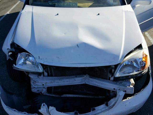 1HGEM22922L069535 - 2002 HONDA CIVIC EX WHITE photo 7