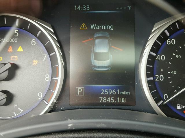 JN1BV7AR9FM396479 - 2015 INFINITI Q50 BASE Чорний фото 8