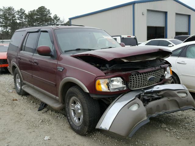 1FMRU17LXYLA73612 - 2000 FORD EXPEDITION RED photo 1