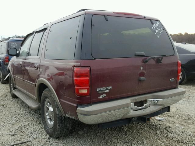 1FMRU17LXYLA73612 - 2000 FORD EXPEDITION RED photo 3