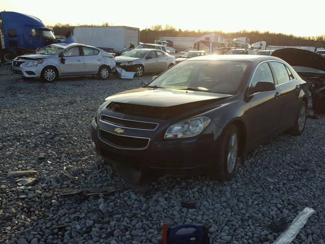 1G1ZA5E05AF284646 - 2010 CHEVROLET MALIBU LS BLUE photo 2