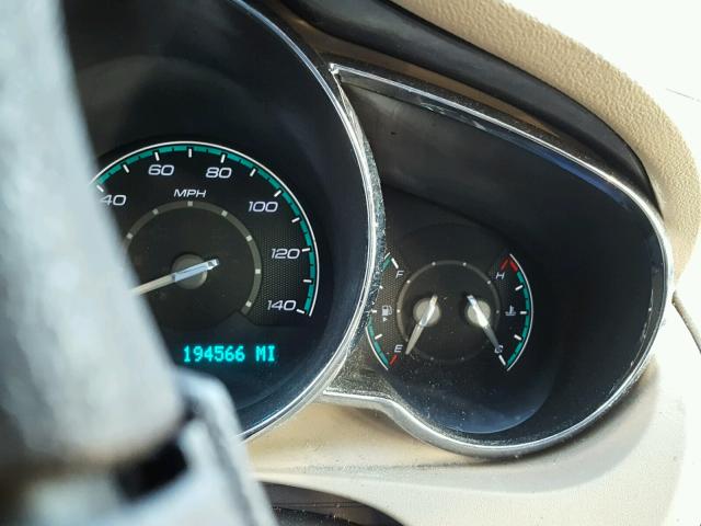 1G1ZA5E05AF284646 - 2010 CHEVROLET MALIBU LS BLUE photo 8