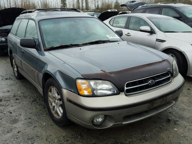 4S3BH665217666843 - 2001 SUBARU LEGACY OUT GREEN photo 1