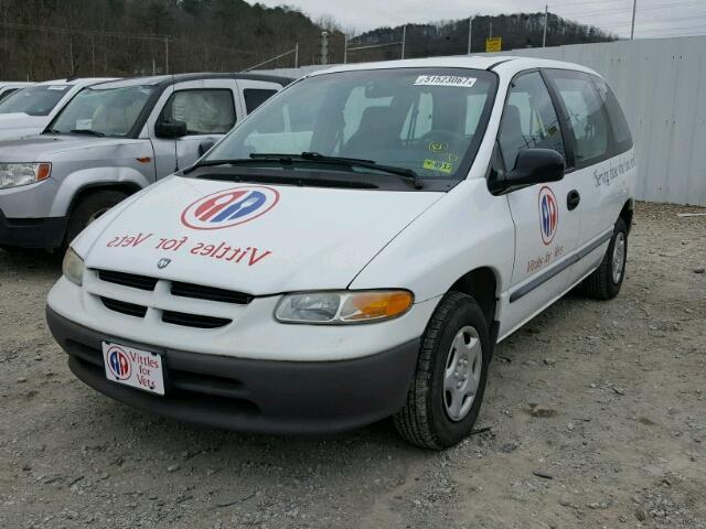 2B4FP2536WR750874 - 1998 DODGE CARAVAN WHITE photo 2