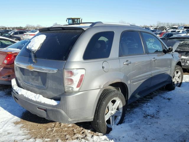 2CNDL63F066152934 - 2006 CHEVROLET EQUINOX LT GRAY photo 4