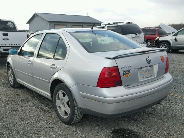 3VWSC29M4YM184818 - 2000 VOLKSWAGEN JETTA GLS SILVER photo 3