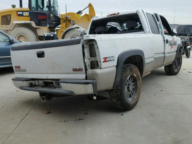 2GTEK19TX21312725 - 2002 GMC NEW SIERRA WHITE photo 4