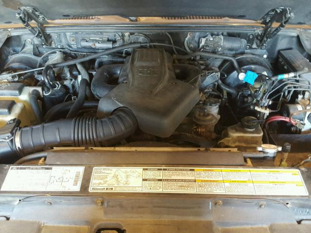 1FMYU70EXYUA66406 - 2000 FORD EXPLORER S BLACK photo 7