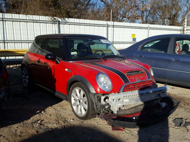 WMWRE33434TD80657 - 2004 MINI COOPER S RED photo 1