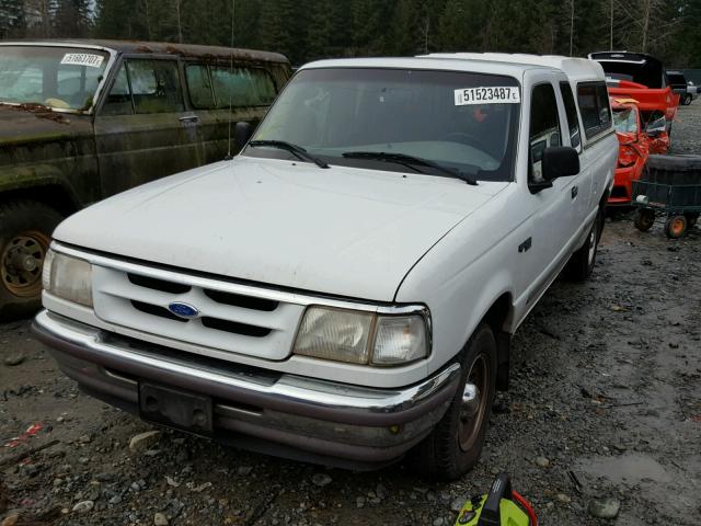 1FTCR14X2VPB57740 - 1997 FORD RANGER SUP WHITE photo 2