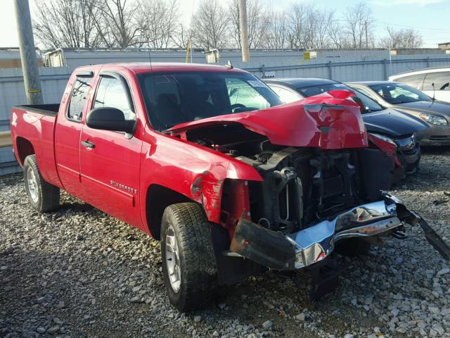 2GCEK290791114402 - 2009 CHEVROLET SILVERADO RED photo 1