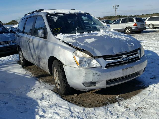 KNDMB233176171800 - 2007 KIA SEDONA EX GRAY photo 1