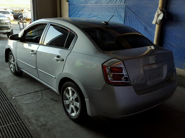 3N1AB61E37L709372 - 2007 NISSAN SENTRA 2.0 SILVER photo 3