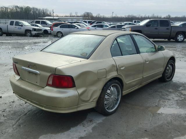 4A3AA46G81E179287 - 2001 MITSUBISHI GALANT ES GOLD photo 4