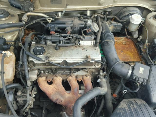 4A3AA46G81E179287 - 2001 MITSUBISHI GALANT ES GOLD photo 7