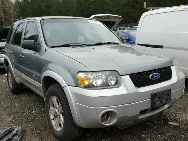 1FMCU96H36KB36621 - 2006 FORD ESCAPE HEV GREEN photo 1