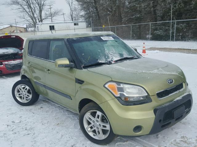 KNDJT2A25B7278071 - 2011 KIA SOUL + GREEN photo 1