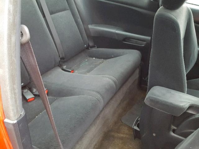 1HGEM22904L031465 - 2004 HONDA CIVIC EX RED photo 6