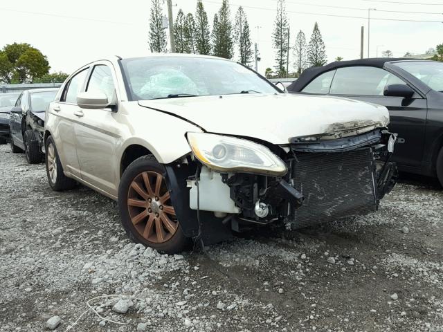 1C3CCBBB4EN184954 - 2014 CHRYSLER 200 TOURIN BEIGE photo 1