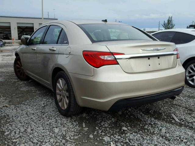 1C3CCBBB4EN184954 - 2014 CHRYSLER 200 TOURIN BEIGE photo 3