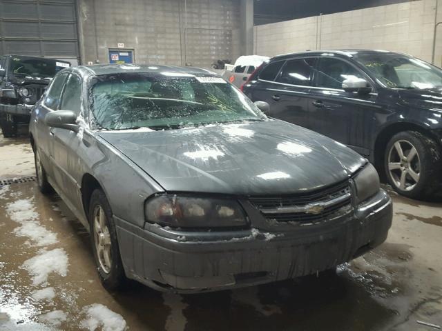 2G1WH52K259321378 - 2005 CHEVROLET IMPALA LS GRAY photo 1