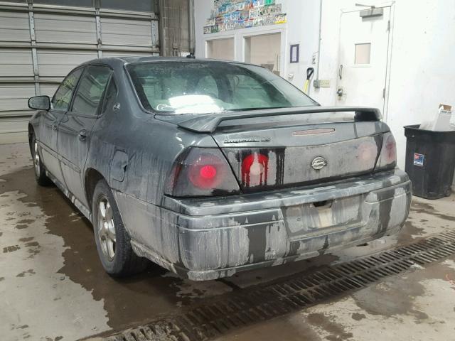 2G1WH52K259321378 - 2005 CHEVROLET IMPALA LS GRAY photo 3