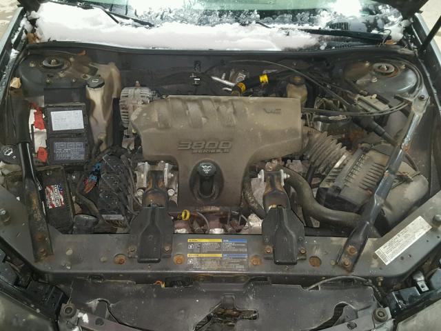 2G1WH52K259321378 - 2005 CHEVROLET IMPALA LS GRAY photo 7