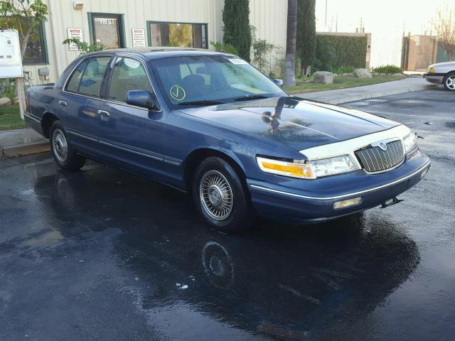 2MELM74W8TX612525 - 1996 MERCURY GRAND MARQ BLUE photo 1