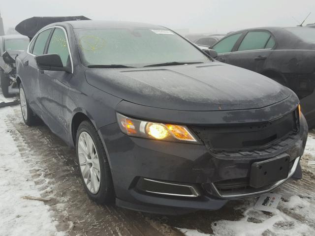 1G11Z5SA9JU104566 - 2018 CHEVROLET IMPALA LS BLACK photo 1