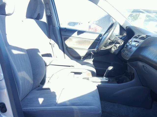 1HGES16573L029234 - 2003 HONDA CIVIC LX SILVER photo 5