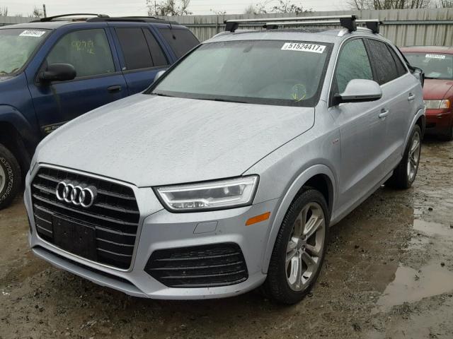 WA1GFCFS9GR021758 - 2016 AUDI Q3 PRESTIG SILVER photo 2