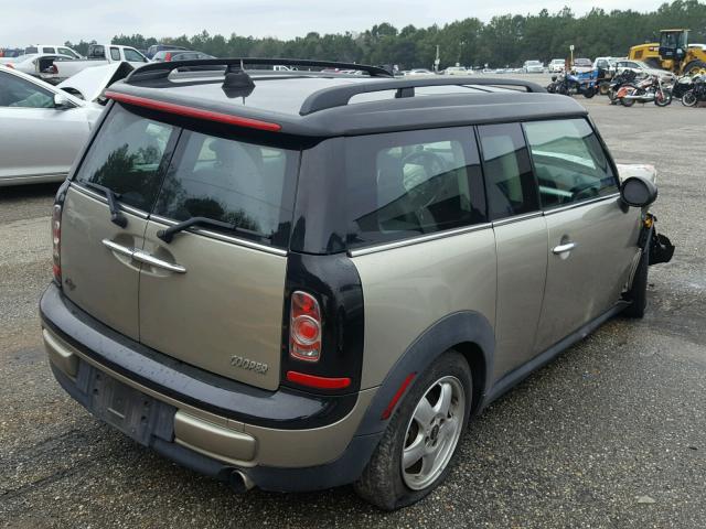 WMWZF3C58BTY00140 - 2011 MINI COOPER CLU SILVER photo 4