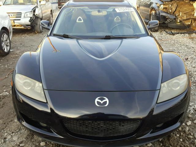 JM1FE173560200463 - 2006 MAZDA RX8 BLACK photo 9