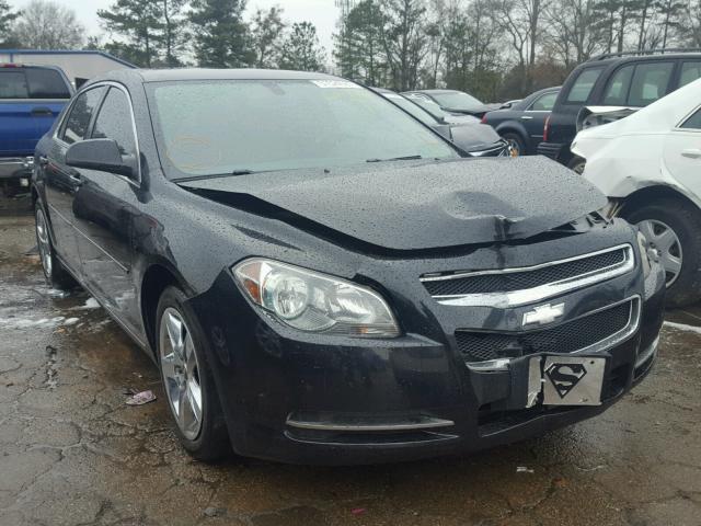 1G1ZC5EB4AF263251 - 2010 CHEVROLET MALIBU 1LT BLACK photo 1