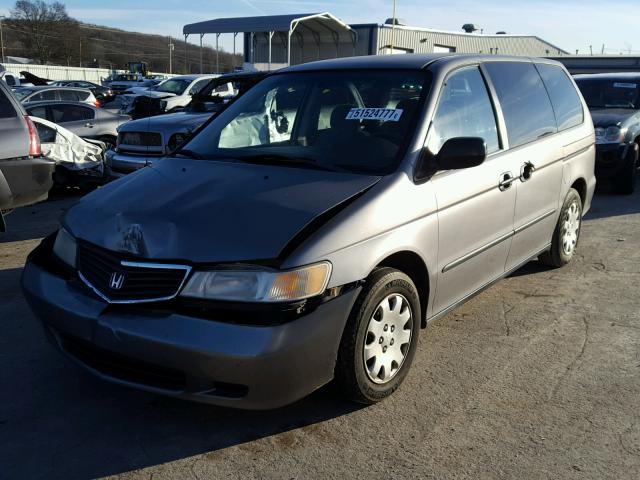 2HKRL1859YH604391 - 2000 HONDA ODYSSEY LX GRAY photo 2